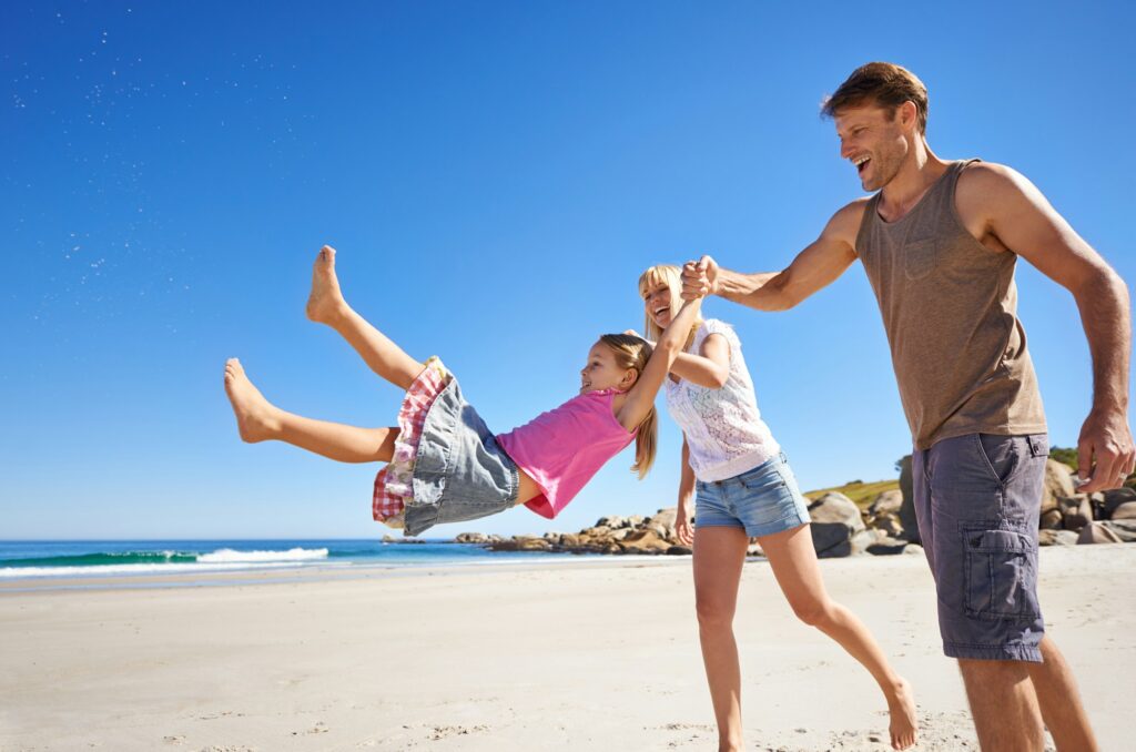 Theyre a beach family